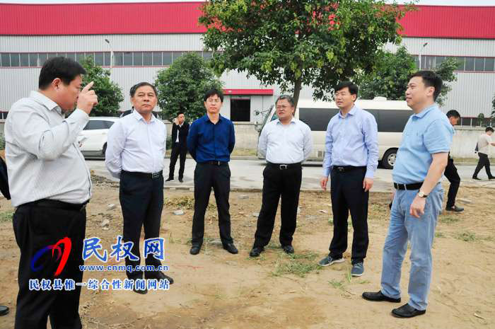 福田汽車集團(tuán)副總經(jīng)理、新能源汽車事業(yè)部總裁楊國(guó)濤一行蒞臨民權(quán)