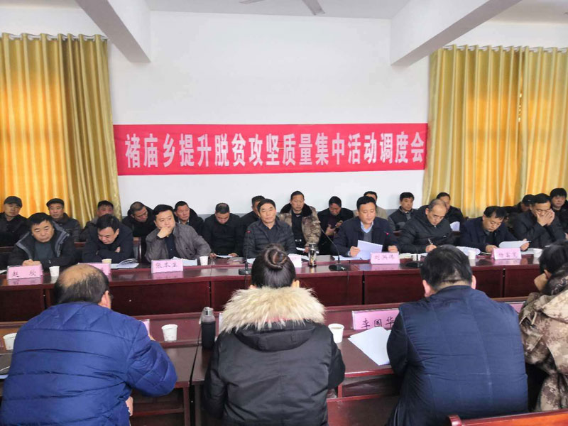 縣委常委、組織部長何玉明出席褚廟鄉(xiāng)提升脫貧攻堅質(zhì)量集中活動調(diào)度會