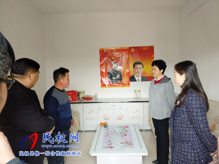 縣人大常委會主任周燕、副縣長朱琳到老顏集鄉(xiāng)督導脫貧攻堅工作