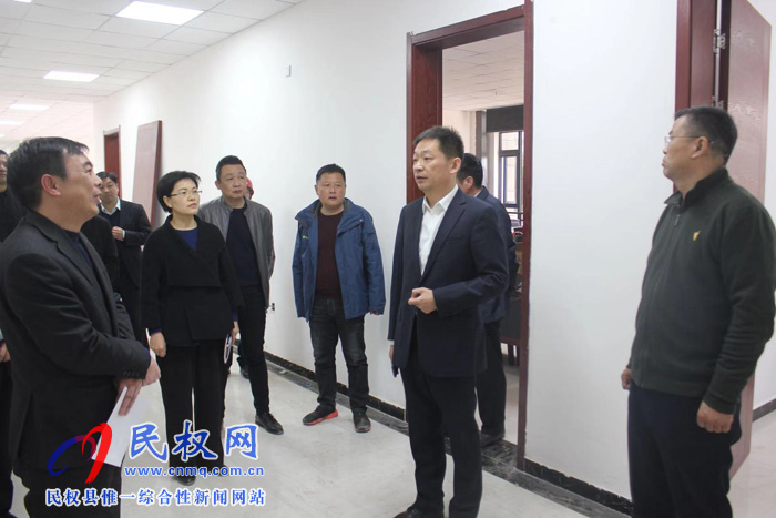 縣委常委、縣委辦公室主任孟亞松調研“兩會”服務保障工作