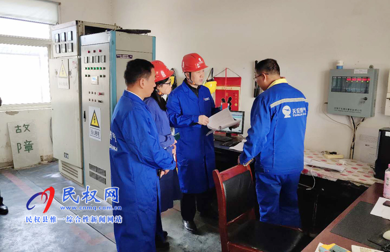縣委常委、副縣長房季檢查我縣部分涉及特種設備安全生產(chǎn)情況
