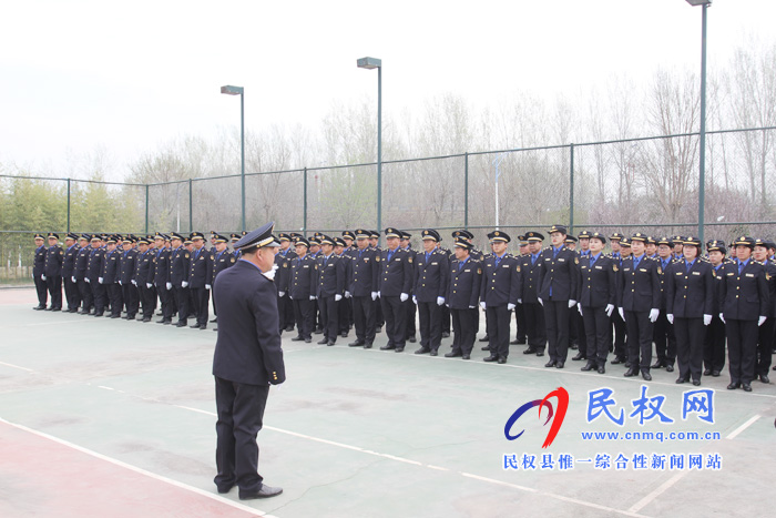 民權(quán)縣城市管理局：開展內(nèi)強素質(zhì)、外樹形象大練兵活動
