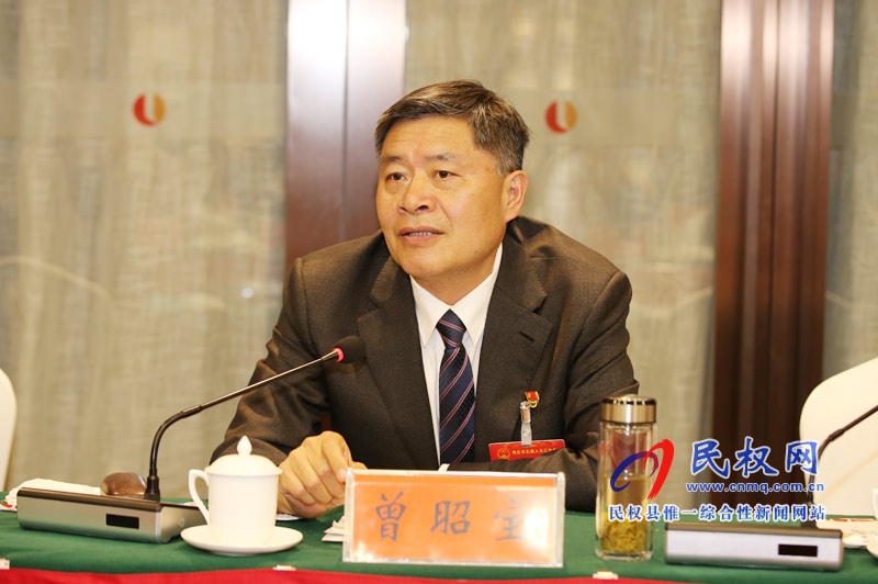 市政協(xié)主席曾昭寶參加民權(quán)代表團(tuán)審議市政府工作報(bào)告和計(jì)劃、財(cái)政工作報(bào)告