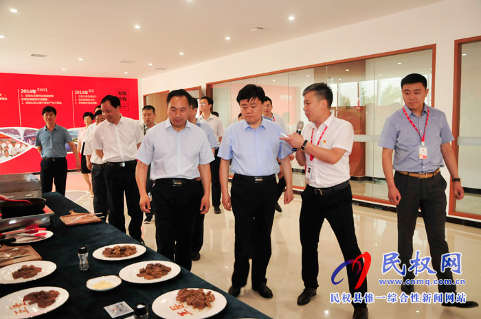 虞城縣黨政考察團(tuán)到我縣考察學(xué)習(xí)工業(yè)經(jīng)濟(jì)發(fā)展工作