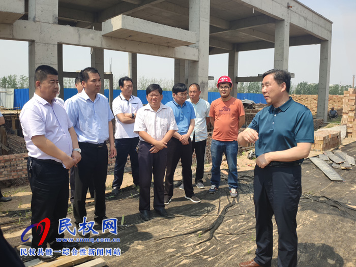 副市長(zhǎng)倪玉民到我縣調(diào)研污水處理廠(chǎng)建設(shè)、黑臭水體治理等工作