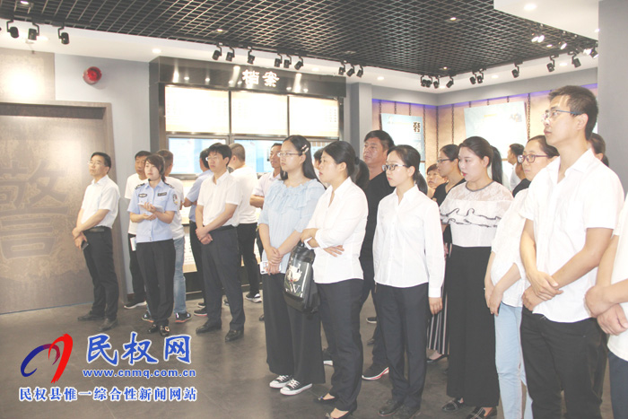 民權(quán)高新區(qū)常務(wù)副主任張愛軍一行赴廉政警示教育基地參觀學習 民權(quán)高新區(qū)常務(wù)副主任張愛軍一行赴廉政警示教育基地參觀學習