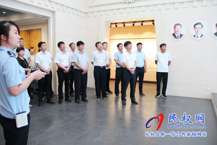 民權(quán)高新區(qū)常務(wù)副主任張愛軍一行赴廉政警示教育基地參觀學習 民權(quán)高新區(qū)常務(wù)副主任張愛軍一行赴廉政警示教育基地參觀學習
