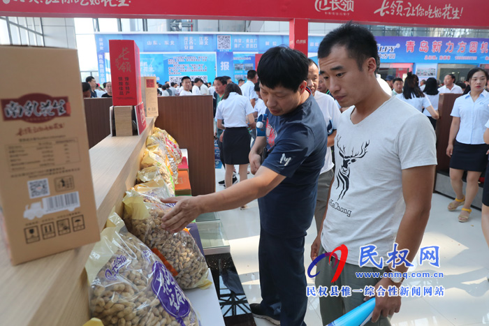 2019第七屆中國(guó)花生、葵花產(chǎn)業(yè)博覽會(huì)在民權(quán)隆重開幕
