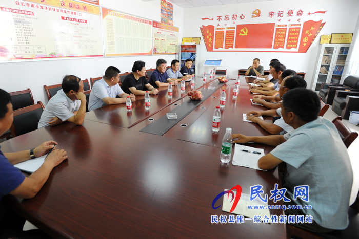 市人大常委會副主任、市總工會主席劉沛到白云寺鎮(zhèn)開展三五基層工作日活動(dòng)