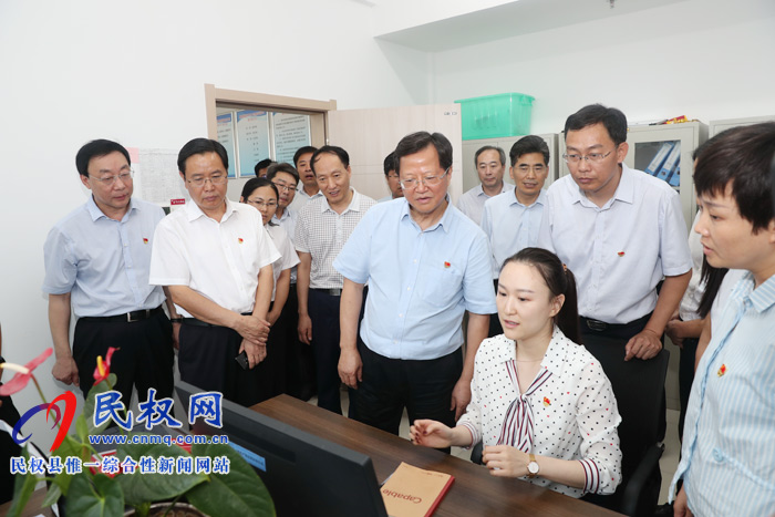 省委常委、省紀(jì)委書記、省監(jiān)委主任任正曉到民權(quán)調(diào)研
