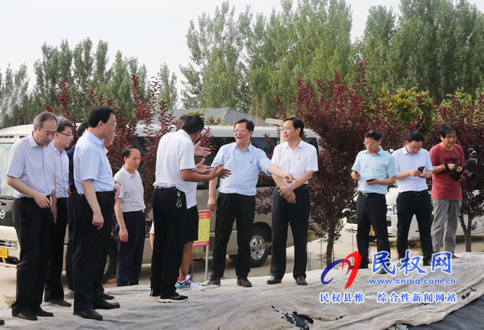 省委常委、省紀(jì)委書記、省監(jiān)委主任任正曉到民權(quán)調(diào)研