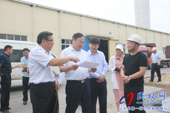 市委常委、常務(wù)副市長吳祖明調(diào)研我縣企業(yè)安全生產(chǎn)工作