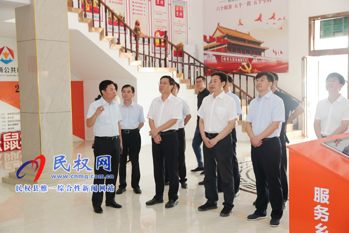 市長張建慧到我縣調研脫貧攻堅、產(chǎn)業(yè)發(fā)展和百城建設提質工程等工作
