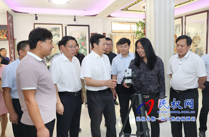 市長張建慧到我縣調研脫貧攻堅、產(chǎn)業(yè)發(fā)展和百城建設提質工程等工作