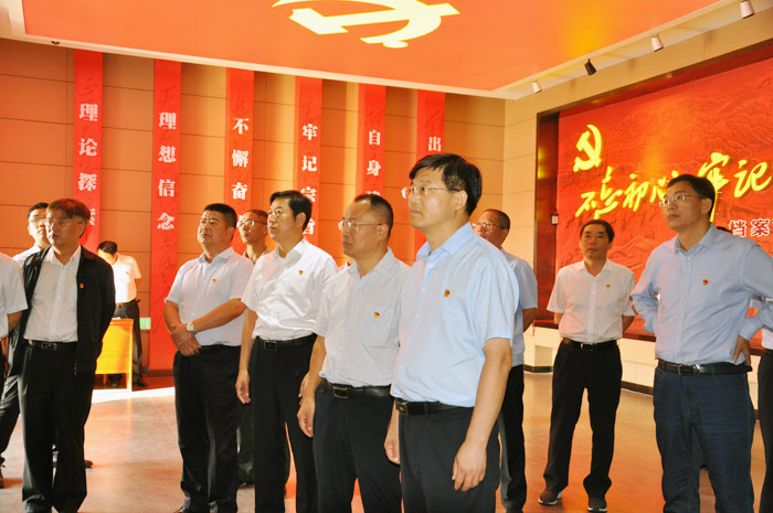 縣領導參觀學習市“不忘初心、牢記使命”主題教育
