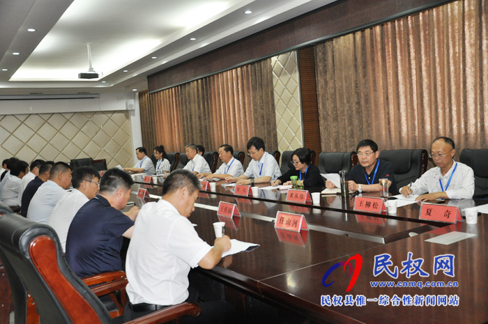市政協(xié)評(píng)議組蒞民評(píng)議市生態(tài)環(huán)境局工作