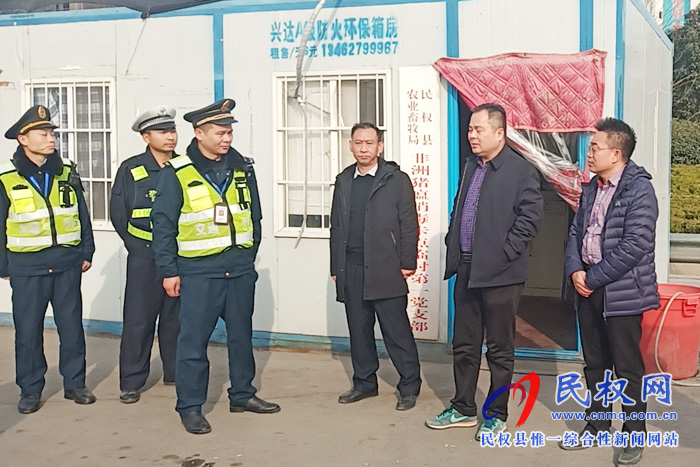 市農(nóng)業(yè)農(nóng)村局副局長楊斌蒞臨民權(quán)督導(dǎo)檢查 市農(nóng)業(yè)農(nóng)村局副局長楊斌蒞臨民權(quán)督導(dǎo)檢查
