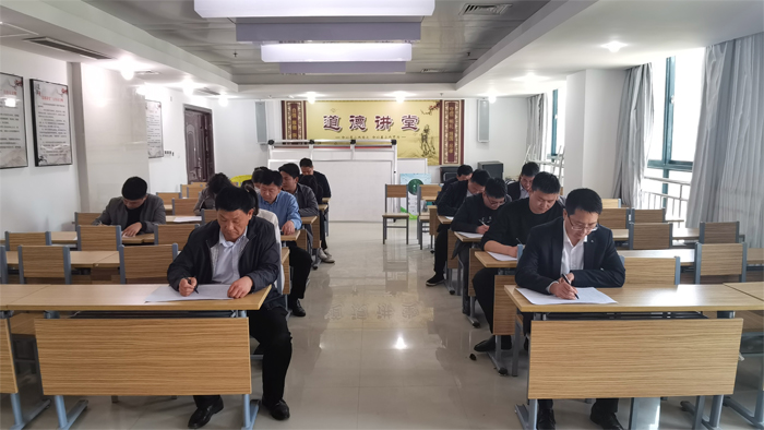 縣規(guī)劃中心開展黨史學習階段性測試 縣規(guī)劃中心開展黨史學習階段性測試