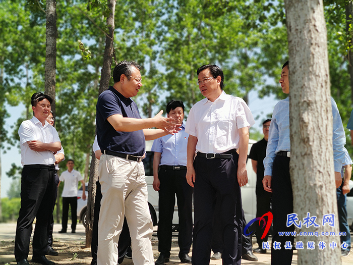市委常委、常務(wù)副市長(zhǎng)吳祖明到民開展巡河調(diào)研工作