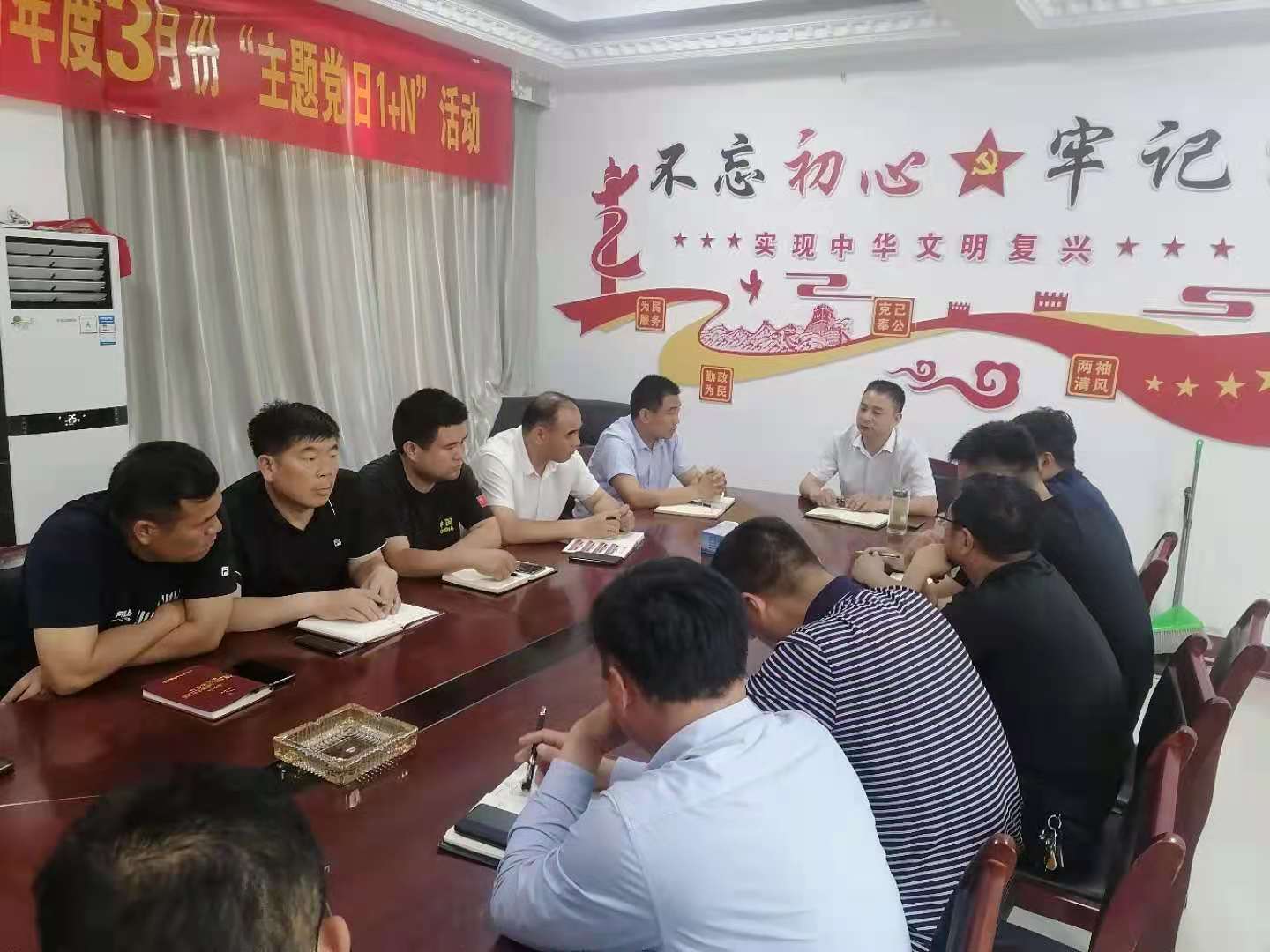 北關(guān)鎮(zhèn)學(xué)黨史、抓穩(wěn)定