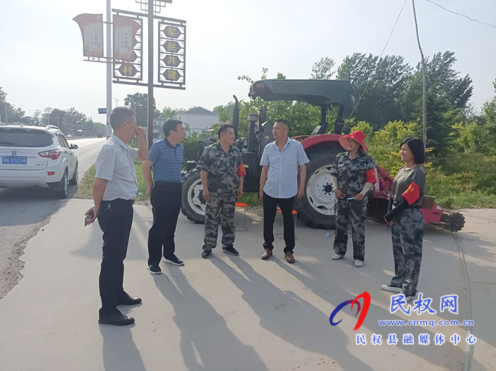 縣黨史學(xué)習(xí)教育督導(dǎo)組督導(dǎo)“我為群眾辦實事，服務(wù)三夏當(dāng)先鋒”主題活動開展情況