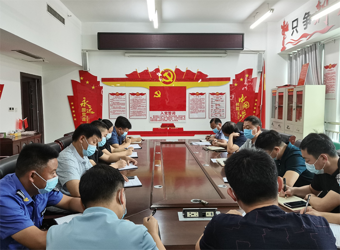 縣規(guī)劃中心傳達(dá)貫徹省、市、縣疫情防控工作電視電話會(huì)議精神