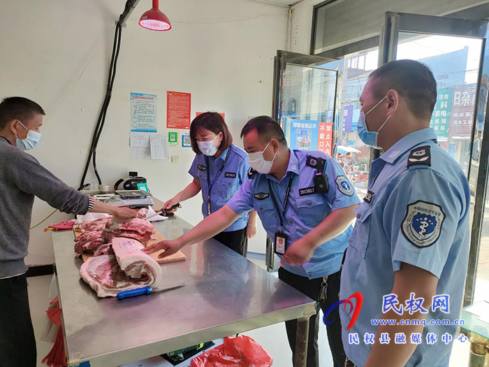 民權(quán)縣畜牧發(fā)展服務中心 開展打擊“生豬私屠濫宰”專項整治活動