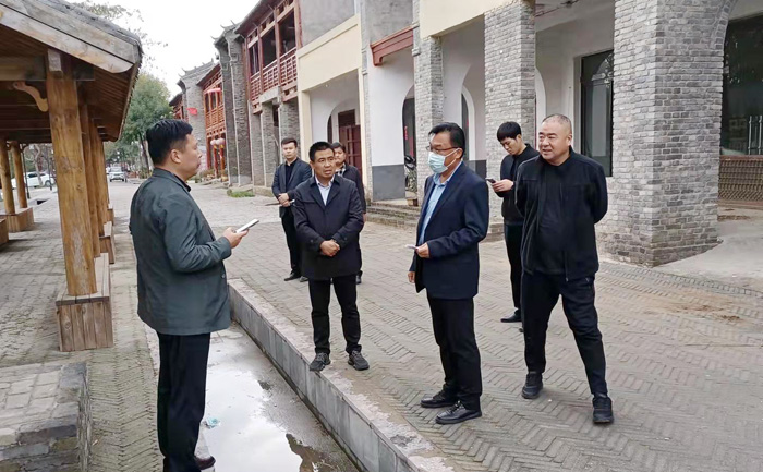縣委常委、宣傳部長、副縣長畢道喜到北關(guān)鎮(zhèn)督導(dǎo)調(diào)研4A級旅游景區(qū)創(chuàng)建工作