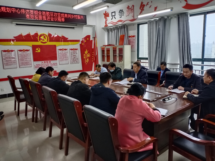 縣規(guī)劃中心傳達貫徹全縣脫貧攻堅成果同鄉(xiāng)村振興有效銜接推進會會議精神