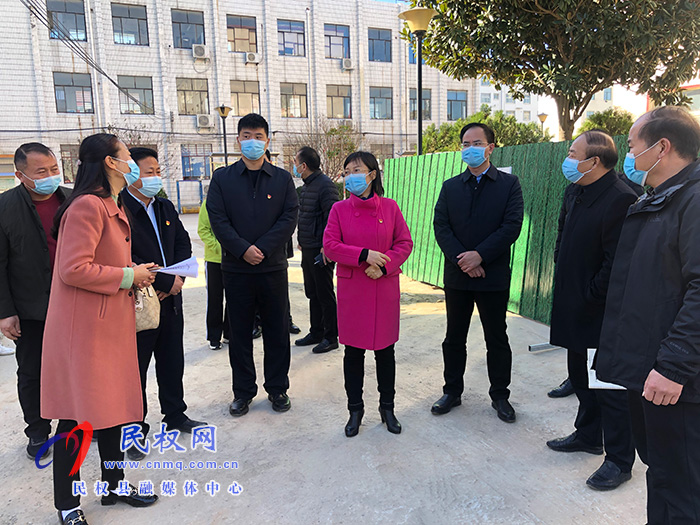 縣委副書記、縣長王靜嫻查看省市縣重點民生實事、重點項目和“三個一批”項目進展情況