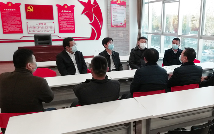 商丘職業(yè)技術(shù)學(xué)院黨委委員、副校長劉全永到民開展校企合作考察調(diào)研