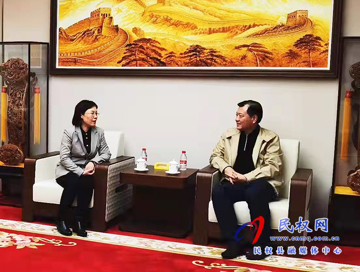 縣委副書記、縣長(zhǎng)王靜嫻到山東省魯花集團(tuán)考察
