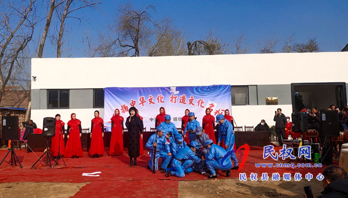 王橋鎮(zhèn)煙墩村文化活動服務(wù)中心掛牌正式啟用