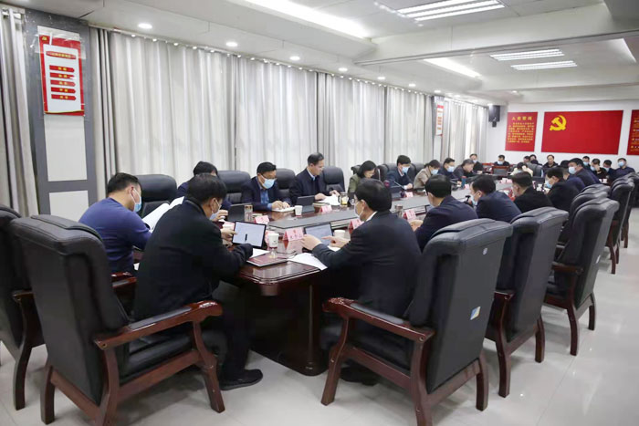 民權(quán)縣第十五屆人民政府第63次常務(wù)會(huì)召開