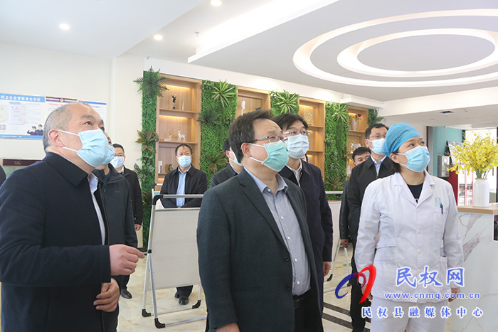 市委常委、常務(wù)副市長(zhǎng)張家明到民檢查疫情防控工作