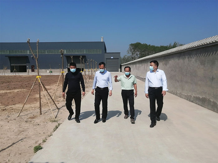 縣畜牧發(fā)展服務(wù)中心實地查看畜禽無害化處理場建設(shè)運(yùn)營情況