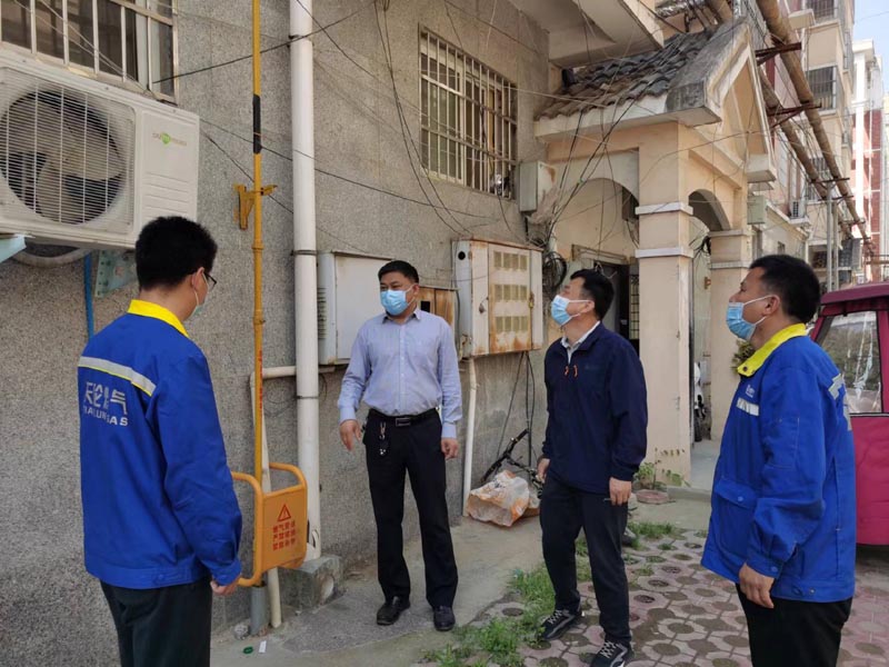 縣住建局“五一”期間開展城鎮(zhèn)燃?xì)獍踩珯z查