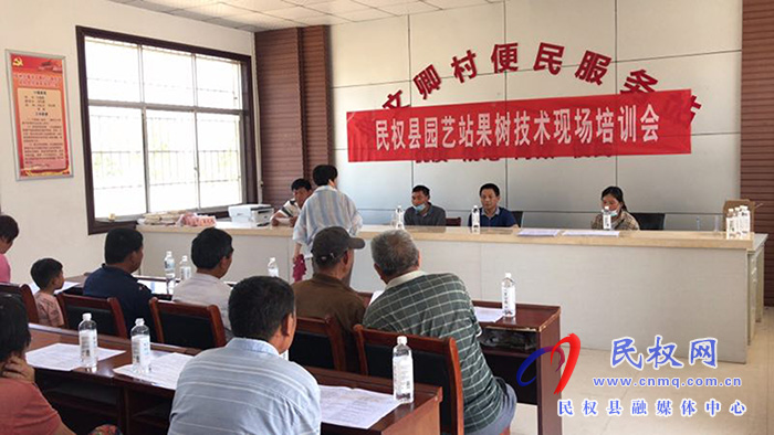 園藝站：重視果園夏管，組織技術(shù)人員進(jìn)園入戶進(jìn)行指導(dǎo)