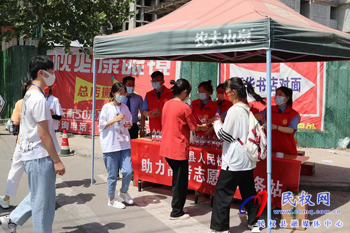 莘莘學(xué)子筑夢考場 民權(quán)檢察為愛護(hù)航