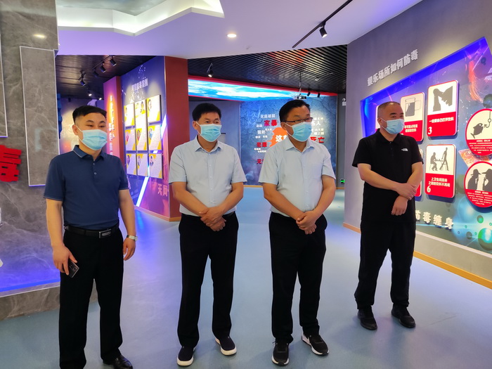縣委常委、宣傳部長、副縣長畢道喜調(diào)研新文明實踐中心建設(shè)情況