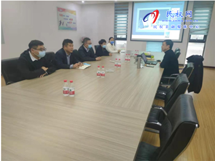 副縣長張志剛調研企業(yè)“融資”工作