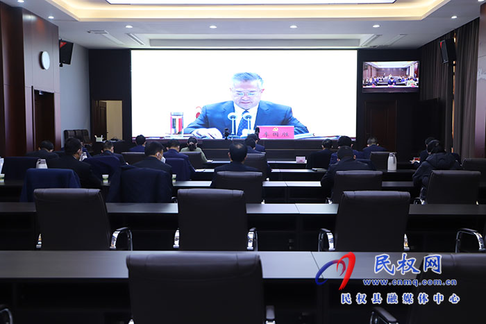 我縣組織收聽收看中國共產(chǎn)黨商丘市第六屆委員會(huì)第三次全體（擴(kuò)大）會(huì)議暨市委經(jīng)濟(jì)工作 全市民營經(jīng)濟(jì)高質(zhì)量發(fā)展會(huì)議