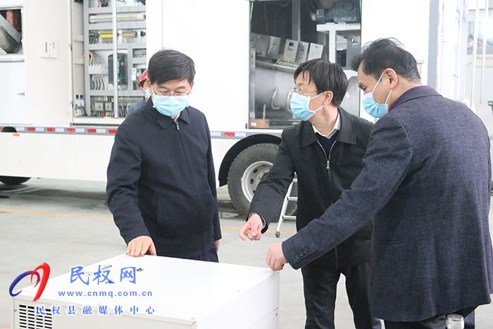 市人大常委會副主任、縣委書記張團(tuán)結(jié)調(diào)研復(fù)工復(fù)產(chǎn)、安全生產(chǎn)工作