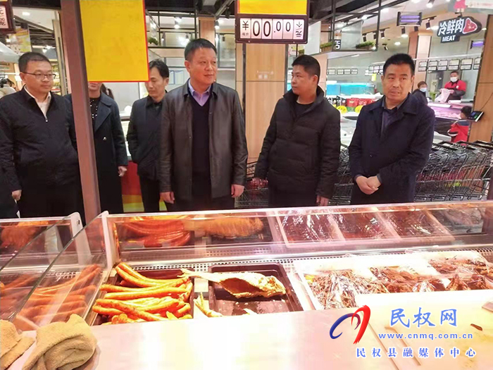副縣長、縣公安局局長賈濤到北關(guān)鎮(zhèn)督導(dǎo)檢查食品安全“兩個責(zé)任”落實情況