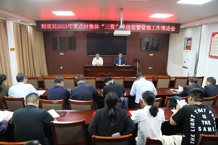縣財(cái)政局召開2023年重點(diǎn)村集體“三資”提級(jí)監(jiān)督管理工作推進(jìn)會(huì)