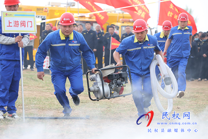 使命2023民權縣防汛抗洪應急綜合演練舉行
