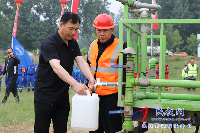 使命2023民權縣防汛抗洪應急綜合演練舉行