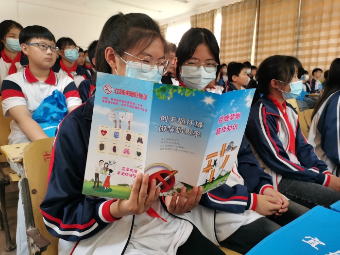 民權(quán)縣開展第36個“世界無煙宣傳活動