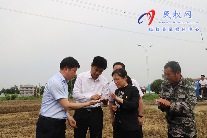 市委常委、常務(wù)副市長(zhǎng)薛鳳林到民調(diào)研“三夏”生產(chǎn)工作及高考考務(wù)工作