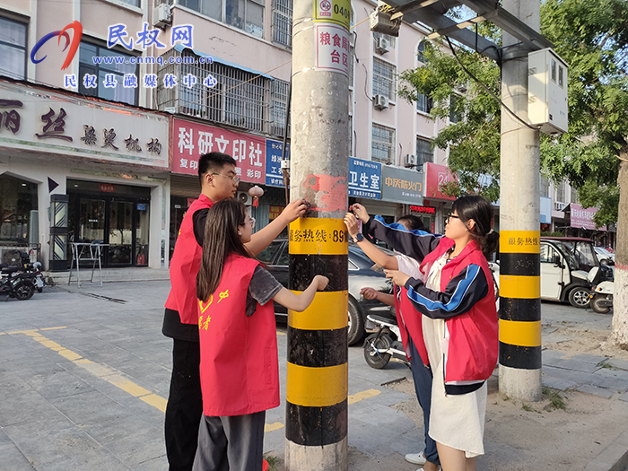 雙城同創(chuàng)，你我同行 | 民權(quán)縣高級(jí)中學(xué)師生志愿者在行動(dòng)